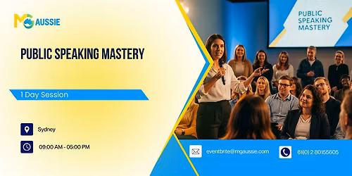 Public Speaking Mastery: 1 Day Session in Sydney
