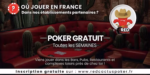 Soir\u00e9e RedCactus Poker X Boui Boui Estaminet \u00e0 AMIENS (80)