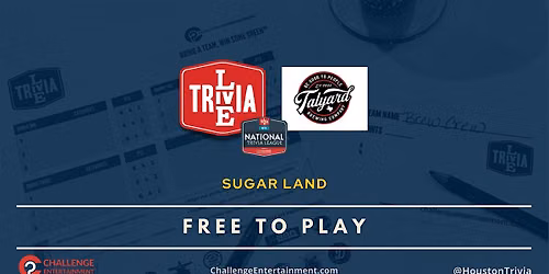 Weekly Live Trivia Nights at Talyard Brewing Co. - Sugar Land