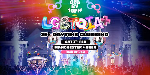 Bed By 10: LGBTQIA+ Edition is coming to Manchester!