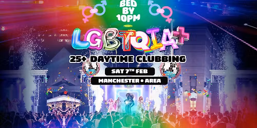 Bed By 10: LGBTQIA+ Edition is coming to Manchester!