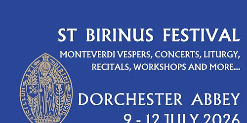 st Birinus Festival