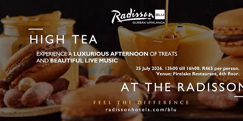 HIGH TEA - JULY