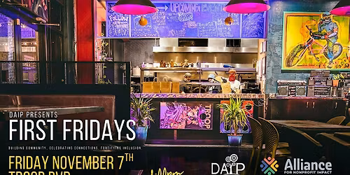 First Friday's November 7th