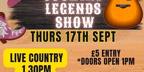 Daytime Country Show - Rutherglen URC(Church hall)
