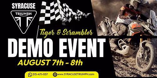 DEMO DAYS - Tiger & Scrambler