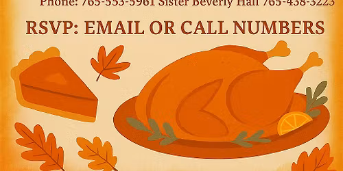 Community- Thanksgiving Meal