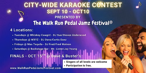 City Wide Karaoke Contest  | Chattanooga, TN