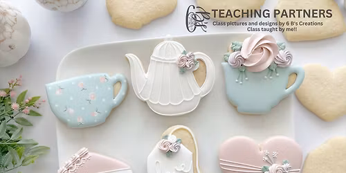 Cookie Decorating-Tea Set