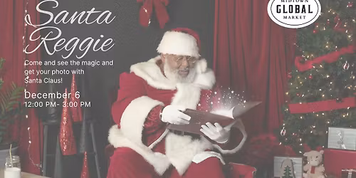 Santa Reggie at Midtown Global Market