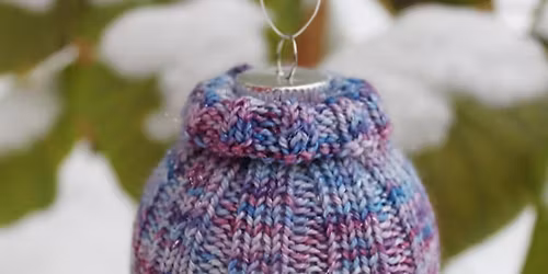 Pop-up Workshop! Let's Knit Some Holiday Sweater Balls
