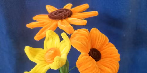 Pipe Cleaner Flowers - Lavender and Lillies