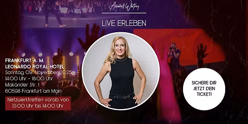 SPEAKERS ON STAGE presented by Annabell Whitney