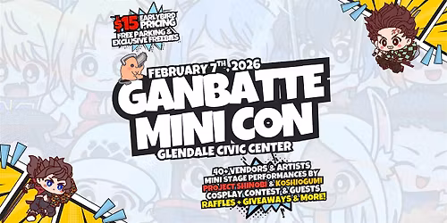 Ganbatte Mini Con (1-day mini anime convention)