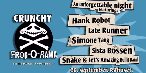 CRUNCHY FROG-O-RAMA