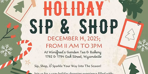 Holiday Sip & Shop