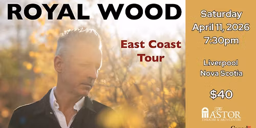 Royal Wood East Coast Tour