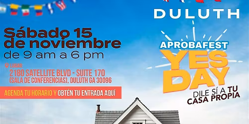YES DAY Aprobafest  | Duluth | 15 de Noviembre