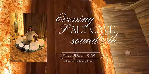 Unplug & Unwind: Evening Salt Cave Sound Bath in Jacksonville, FL