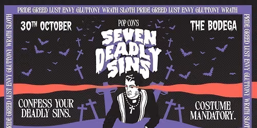 The Pop Confessional's Seven Deadly Sins