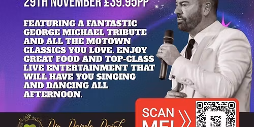 George Michael Bottomless Brunch 