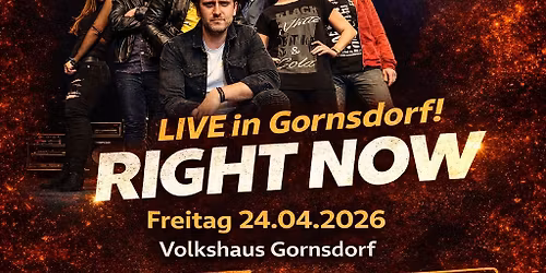 Right Now im Volkshaus Gornsdorf