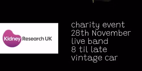 kidney Research Uk Charity Event 