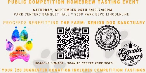 Sower's Pup 2026 - Public Competition Homebrew Tasting Event