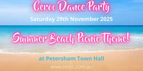 Ceroc Dance Party - Summer Beach Picnic Theme!