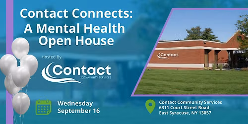 Contact Connects: A Mental Health Open House