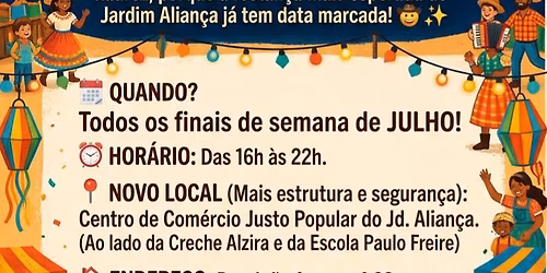 arrai\u00e1 na pra\u00e7a 2026