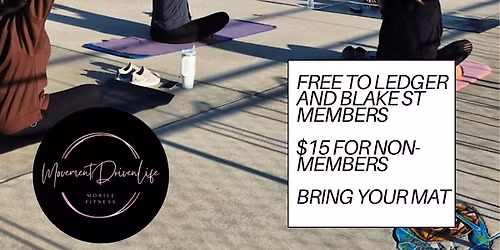 Sunrise Yoga at The Ledger