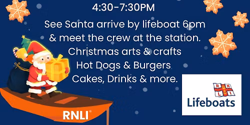 Weston Lifeboat Station Santa\u2019s Grotto 