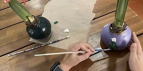 Amaryllis Bulb Painting at Mahoney's Tewksbury