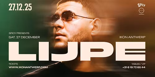 LIJPE live at IKON Antwerp