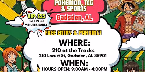 Slide! Card Show: Pokemon, TCG & Sports - Gadsden, AL