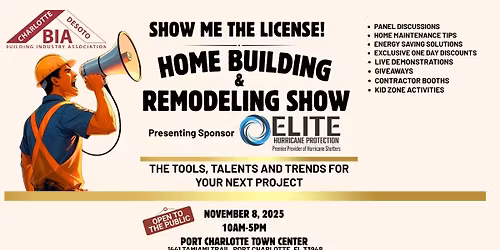 CDBIA Show me the license! Home building & remodeling show