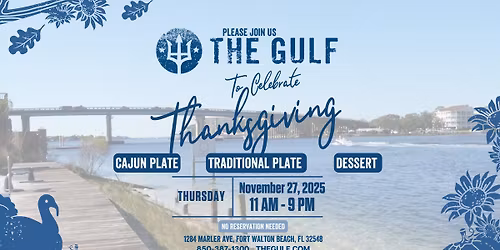 Celebrate Thanksgiving at The Gulf