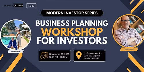 Business Planning Workshop for Investors
