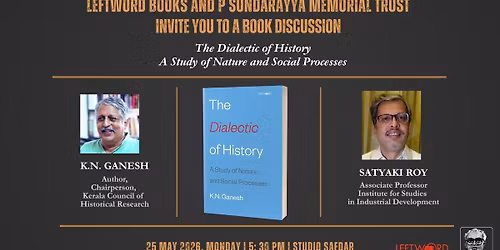Book Discussion: The Dialectic of History