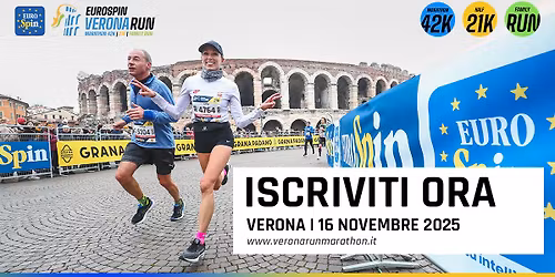 Eurospin Verona Run Marathon 42K | 21K | FAMILY RUN