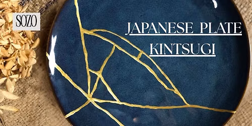 Japanese Plate Kintsugi Workshop