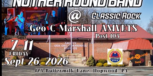 Nuther Round Band @ Geo C Marshall Amvets post 103