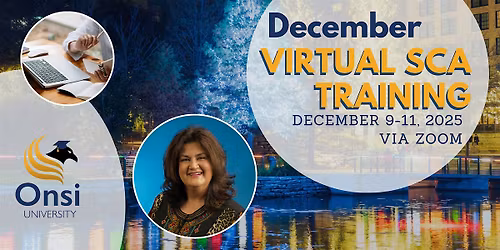 Virtual SCA Training Courses - December 2025