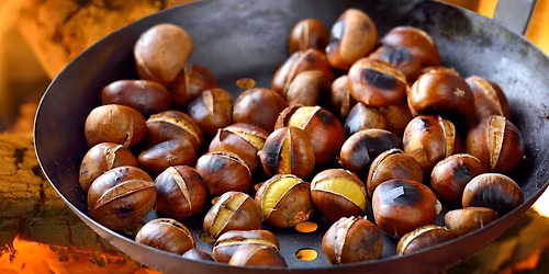 Chestnuts & Cheers: Chestnuts Roasting on An Open Fire