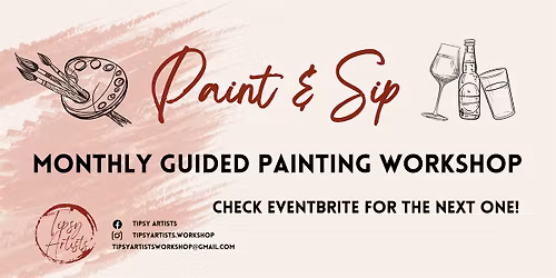 Paint & Sip Workshop - Summer Beach (Learn how to paint!)