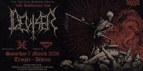 DEVISER -35th Anniversary- Show in Athens w\/\/ LLOTH and IGNOMINOUS