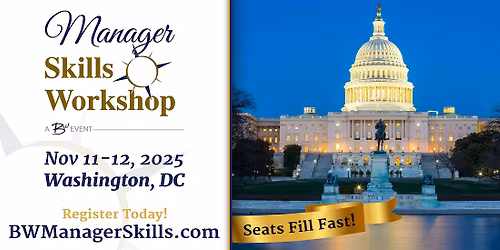 Manager Skills Workshop - Washington, DC