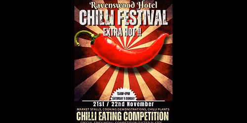 10th Annual Ravenswood Hotel Chilli Festival (EXTRA HOT) 