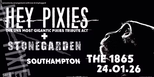 Hey Pixies & STONEGARDEN LIVE at The 1865!